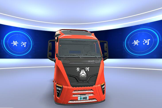 WebGL重型卡车三维展示