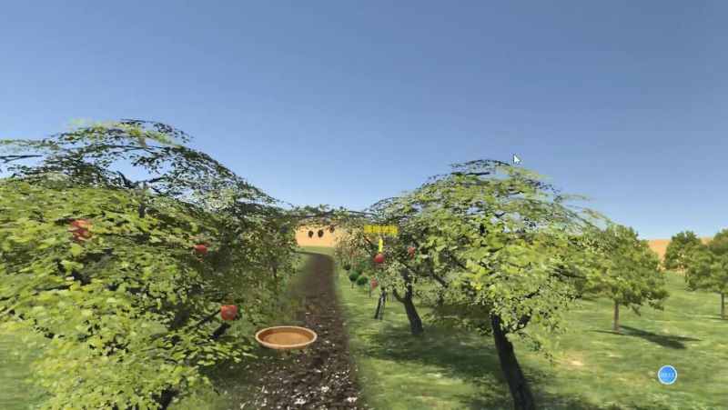 VR摘水果游戏