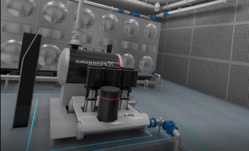 UE4水处理设备VR展示